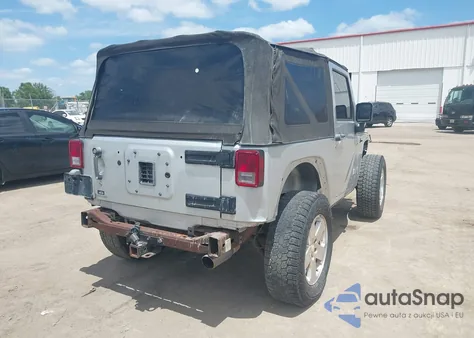 2009 Jeep Wrangler X из США, поврежденный, VIN 1J4FA24189L755392